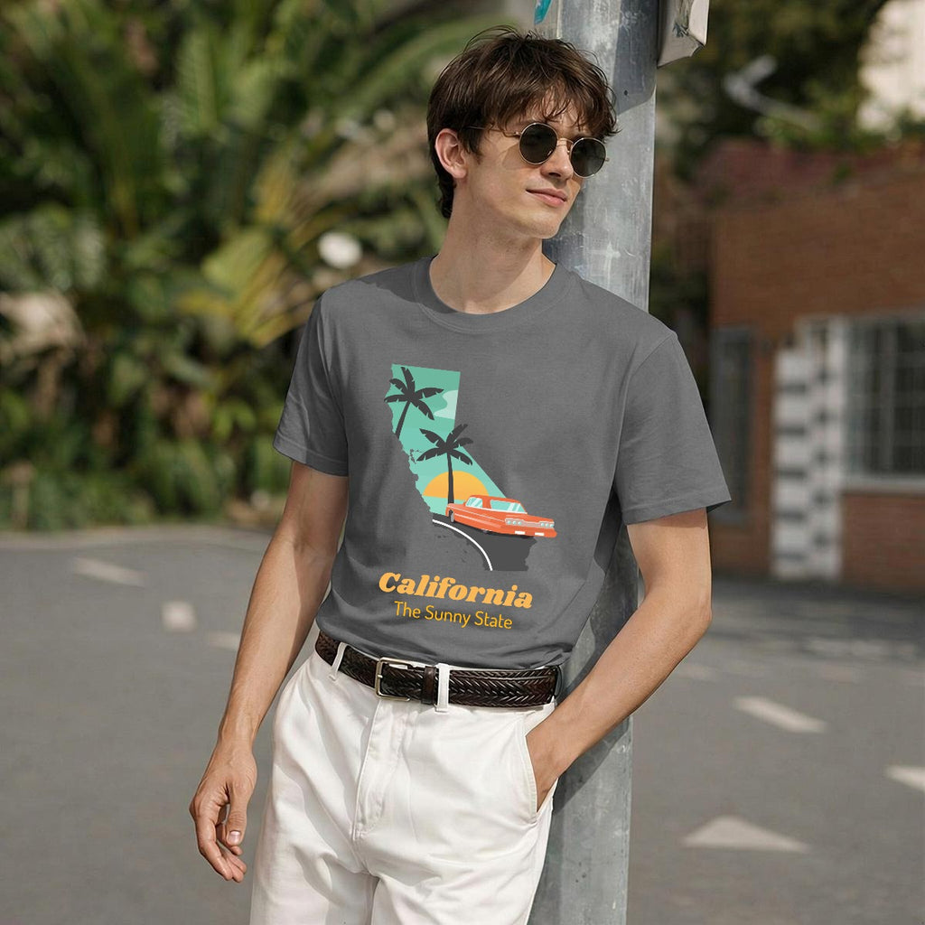 Men's T-Shirt Printed in USA |Gildan 5000 Double DTG